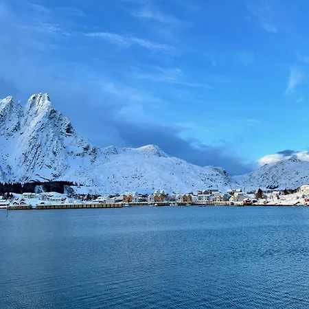 公寓 Superior Mountain View Lofoten