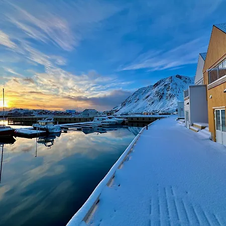 アパート Superior Mountain View Lofoten