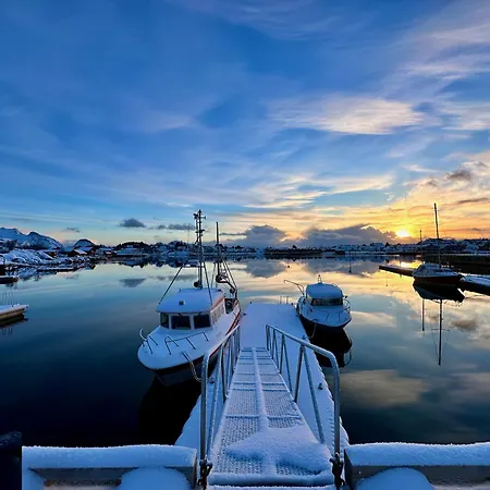 アパート Superior Mountain View Lofoten